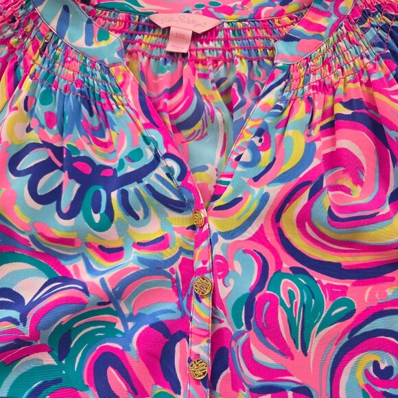 Lilly Pulitzer Elsa Silk Top - Picture 2 of 5